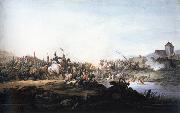 Aleksander Gierymski battle between russians and kosciuszko forces in 1801 oil on canvas
